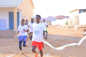 Marathon winner no1 at the finish line1